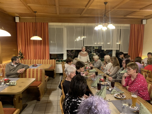 Begrüßung durch unsere 1. Vorsitzende Bonalinde Schramm