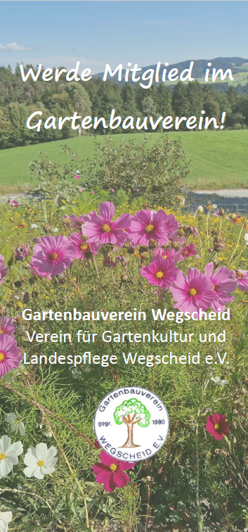 Flyer Gartenbauverein Wegscheid 2026