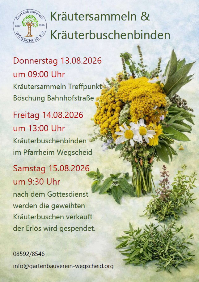 Flyer Kr&auml;uterbuschen 2026