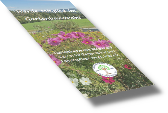 Flyer Gartenbauverein Wegscheid 2026