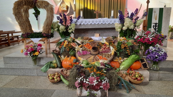 Altarraum Erntedank