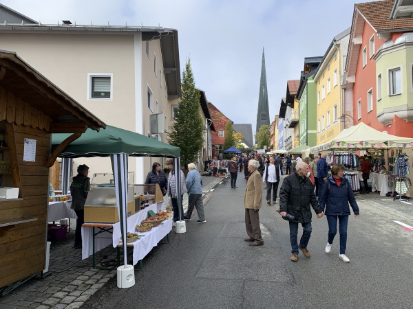 Der Herbstmarkt in der Marktstraße