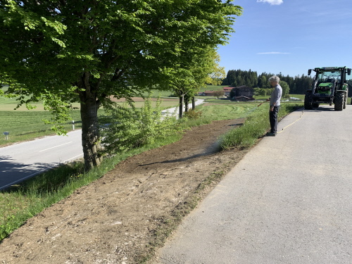 und noch etwas gießen